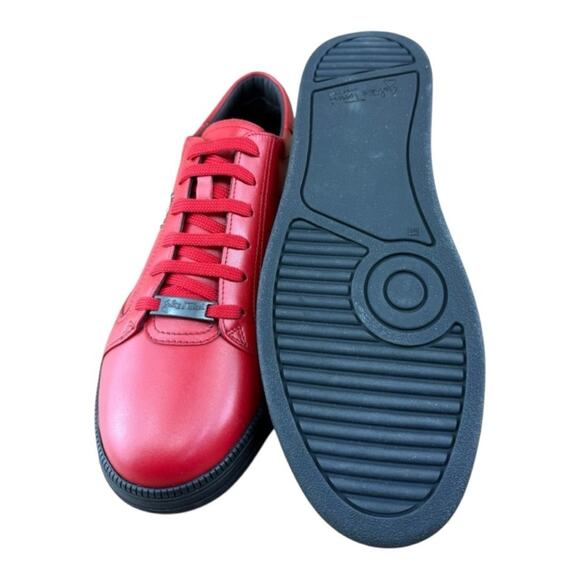 Galizio Torresi Men size  9 440700 Leather Sneakers - Picture 6 of 8